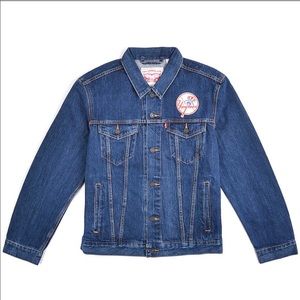 Levi’s X MLB SPORTS Denim Trucker Jacket Yankees